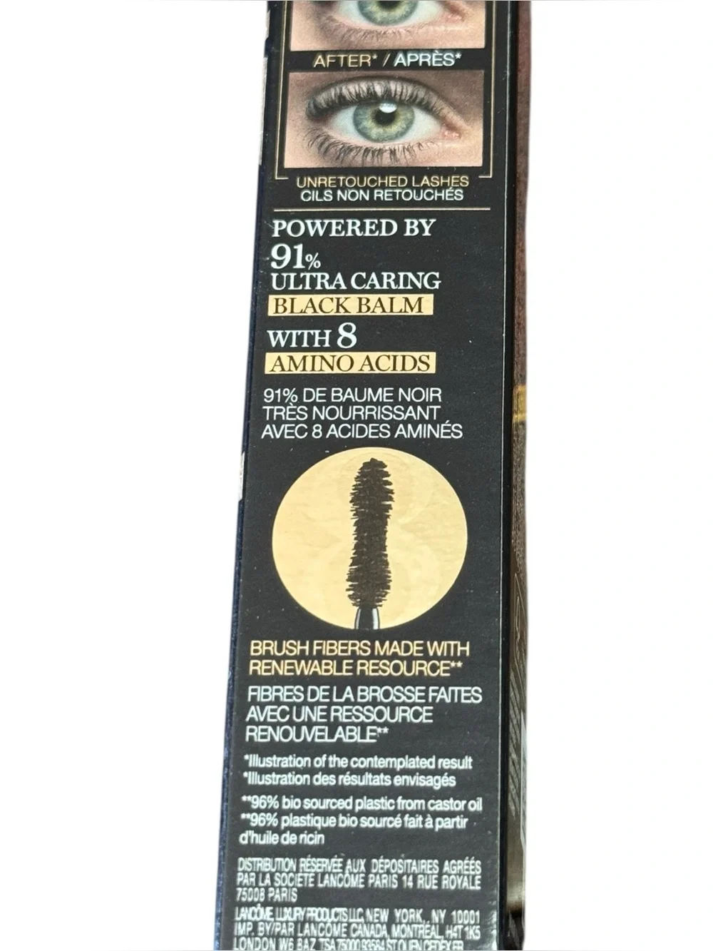 Lancome Le 8 Hypnose Serum Infused Volumizing Mascara 01 Noir Sculptural 0.270z